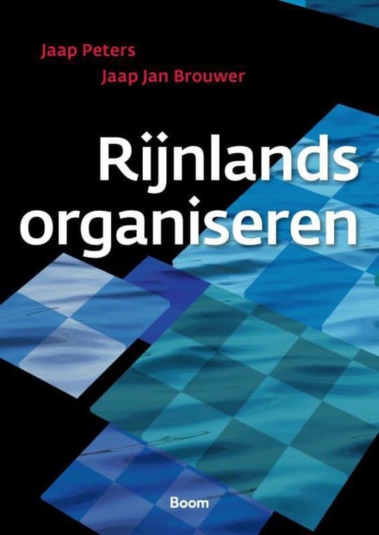 Cover Rijnlands Organiseren © Jaap Peters